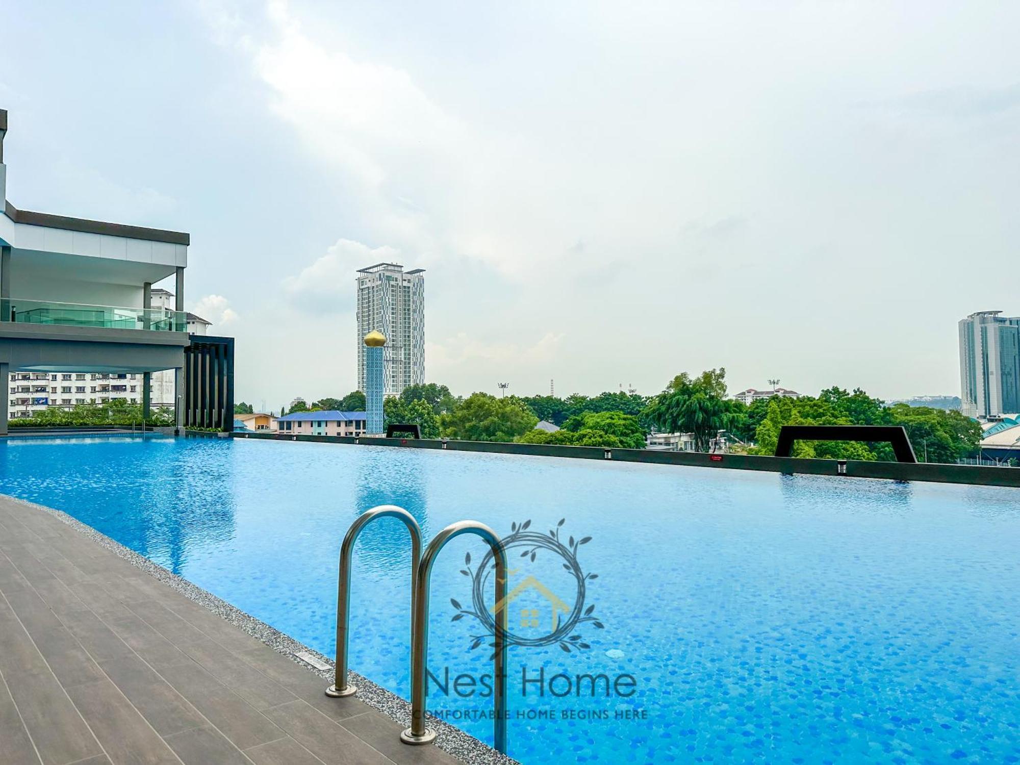 Twin Tower Residence By Nest Home【5 Mins Walk To Ciq】 Johor Bahru Eksteriør bilde