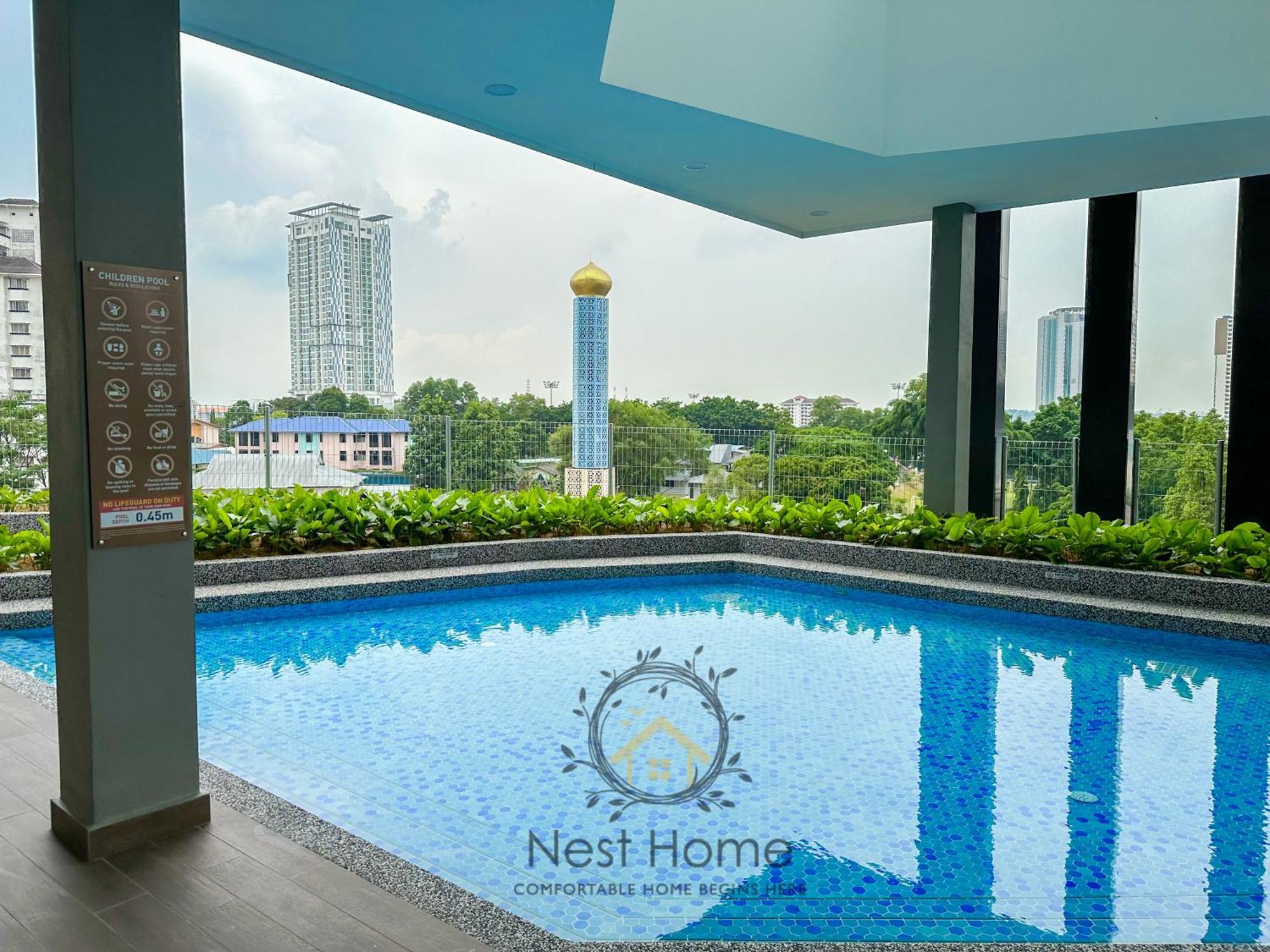 Twin Tower Residence By Nest Home【5 Mins Walk To Ciq】 Johor Bahru Eksteriør bilde