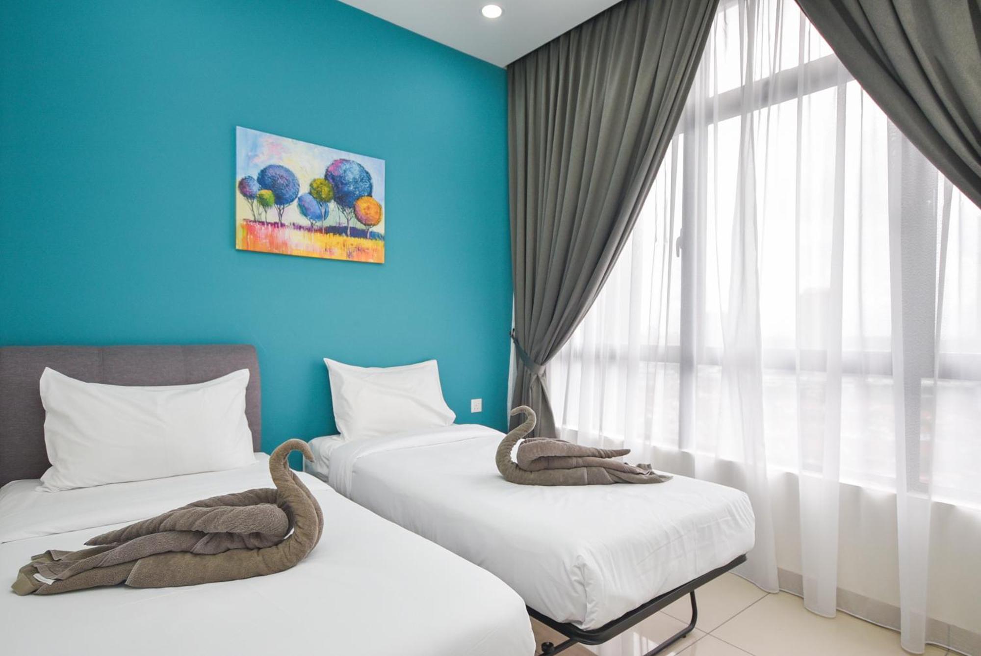 Twin Tower Residence By Nest Home【5 Mins Walk To Ciq】 Johor Bahru Eksteriør bilde